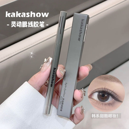 kakashow Smart Blade Eyeliner Gel Long-lasting Color Natural Eye Makeup Waterproof Sweat-proof Smudge-resistant C415