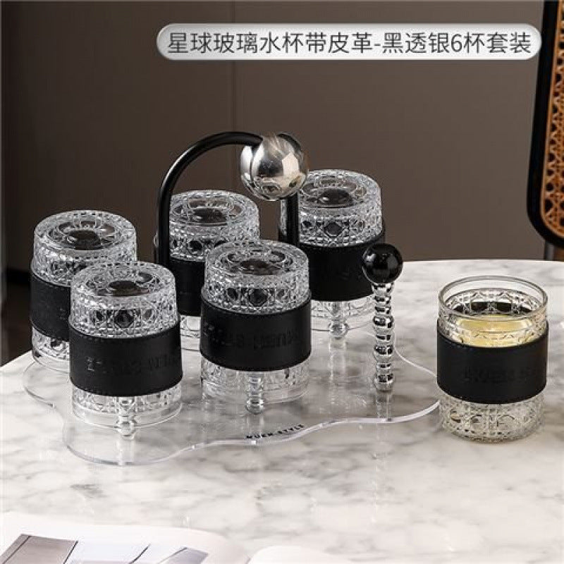 New Cup Set for Home Living Room Tea Cups Cream Style Housewarming Cups High-End Feel