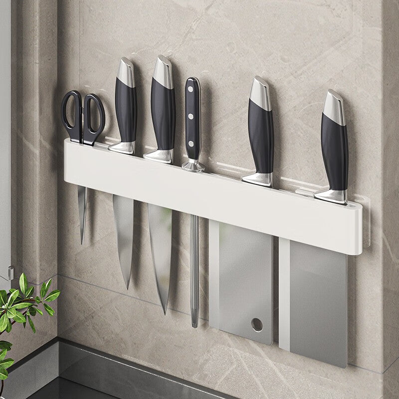 Manufacturer supplies multifunctional kitchen storage rack Knife Rest Wall-Mounted Simple Knife Holder Storage for Kitchen Knives