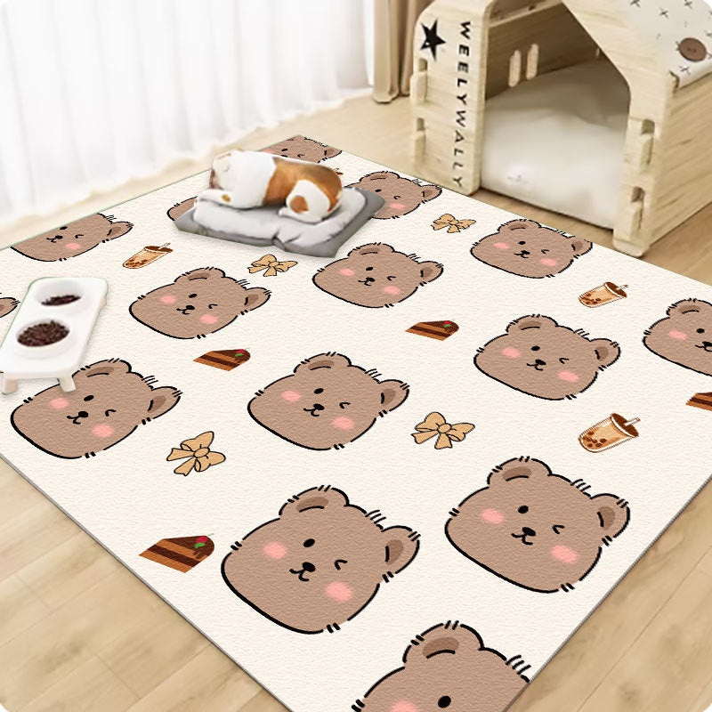 Pet wash-free floor mat waterproof and urine-proof pvc Dog Anti-Slip Mat Cooling Dog Fence Dog Cat Leather Floor Mat