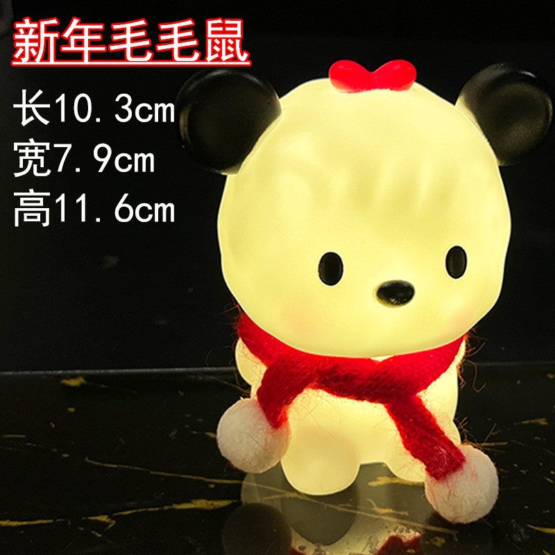 College Student Entrepreneurship Internet Celebrity Night Market Stall Small Goods Park Ring Toss Glowing Toys Street Stall Gifts Hot-Selling Gifts
