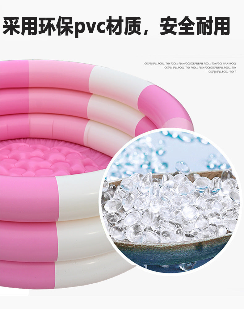 Cross-Border Children's Inflatable Swimming Pool Home Family Pool Thickened Plastic Baby Infant Swimming Pool Ocean Ball Pool
