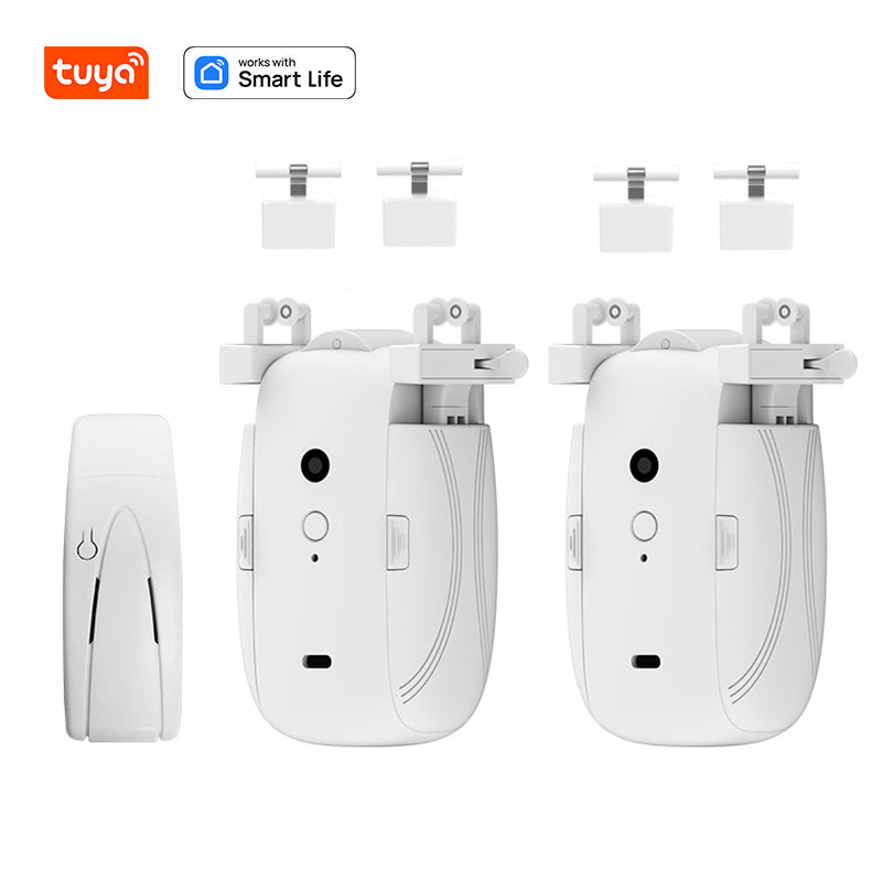 Electric Curtain Motor Smart Home Curtain Assistant Tuya Mobile Remote Control Automatic Smart Curtain Companion