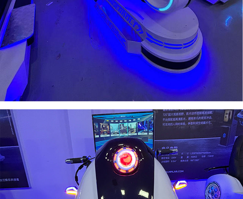 vr Game Motorcycle Equipment Machine Mall Virtual Reality Experience Center Amusement Park Arcade Large Motorcycle Game Machine