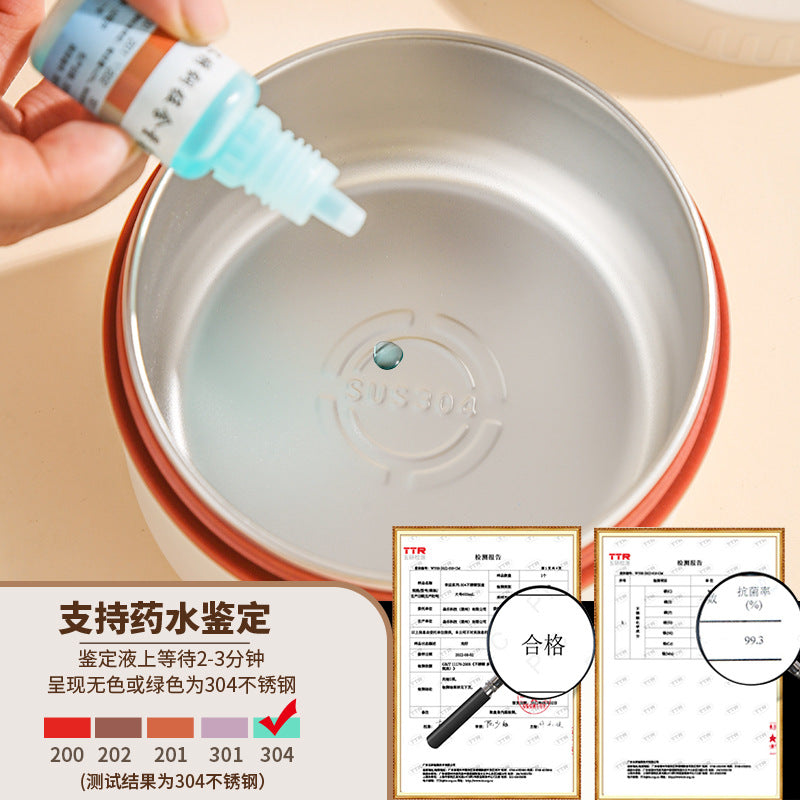 Corporate Annual Meeting Gifts Opening Offer logo Souvenirs for employees and customers lunch boxes bento cutlery gift set