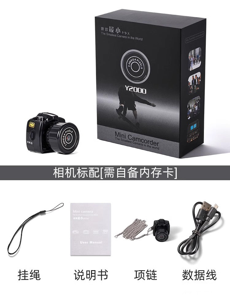 Mini Student Party Thumb Camera Campus ccd Digital birthday gift photo and video children's toy