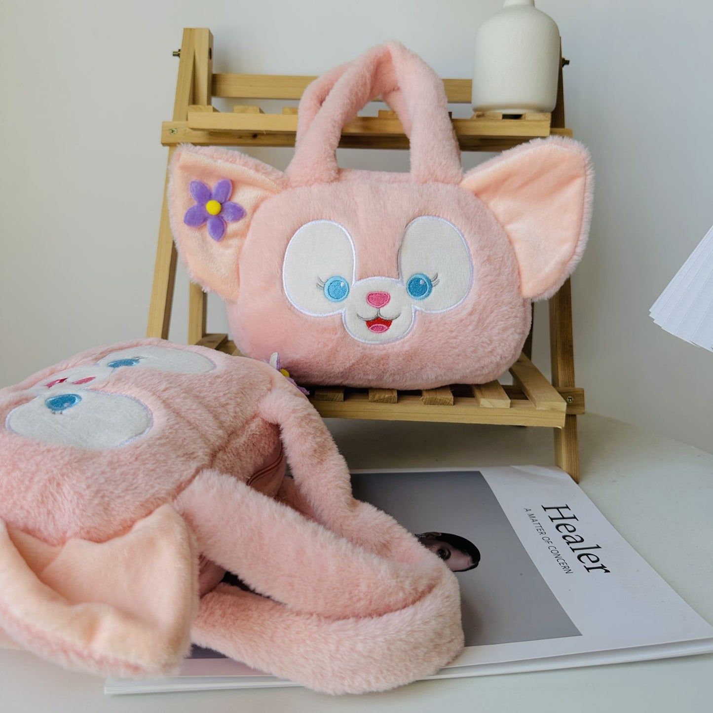 Manufacturer Wholesale Plush Handbag81-inch Claw Machine Doll Cartoon Cute Plush Toy 8inch Claw Machine Toy