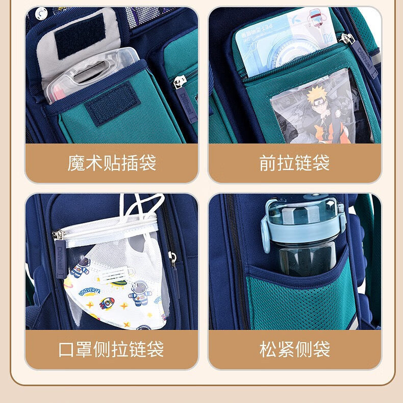 Schoolbag Primary School Girl Large Capacity Dirty Resistant Children's Schoolbag6-12Men's Weight Loss1-6Elementary School Student Backpack http://detail.1688.com/offer/727797868983.html