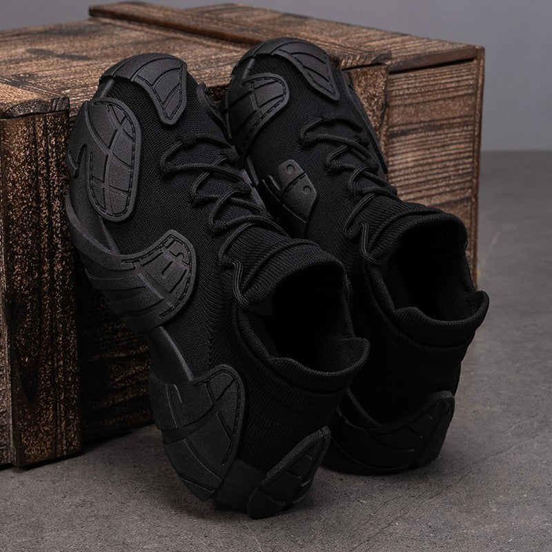 Men's Shoes Summer Breathable Casual Shoes New Cross-border Octopus Thick-soled Shoes Soft-soled Comfortable Sports Shoes Outdoor Hiking