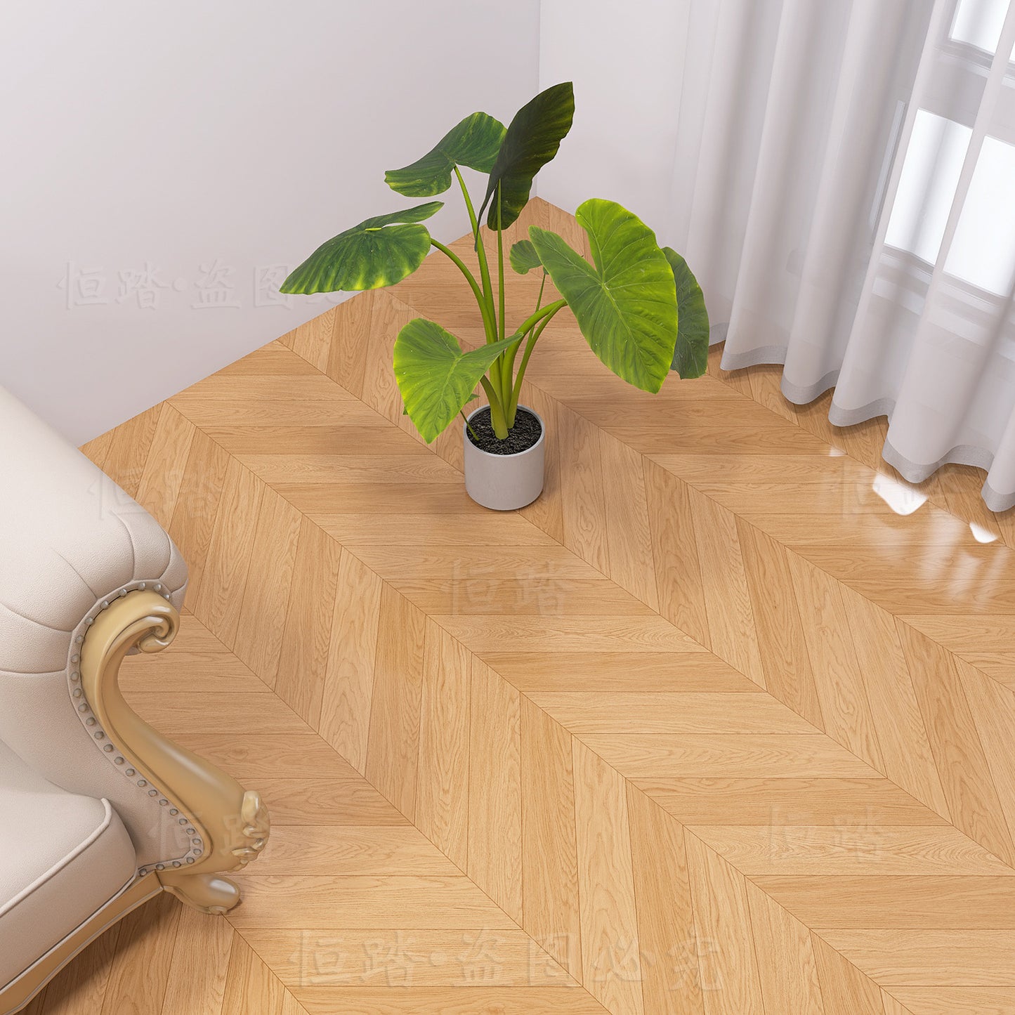 Cement Floor Directly Laid Carpet Thickened Floor Mat Bedroom Large Area Floor Sticker E-commerce