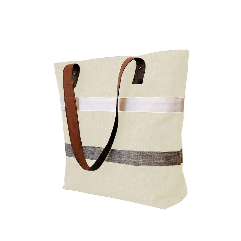 Export Hot-Selling Women's Handbag Large Capacity Multi-Functional Canvas Bag Shopping Bag Storage Bag Travel Bag Tote Bag