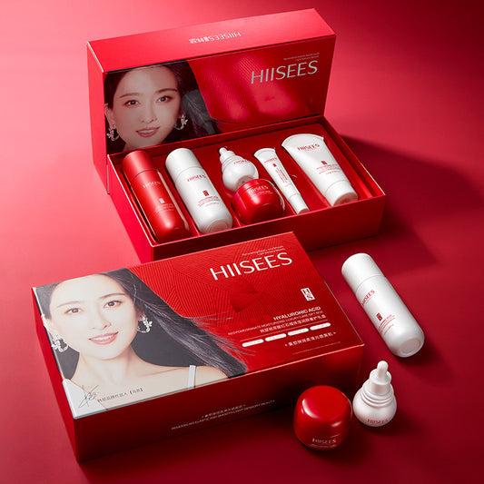 Han Chan Two-Split Yeast Amino Acid Skin Rejuvenation Set Hydrating Whitening Skincare Kit Niacinamide Skincare Set