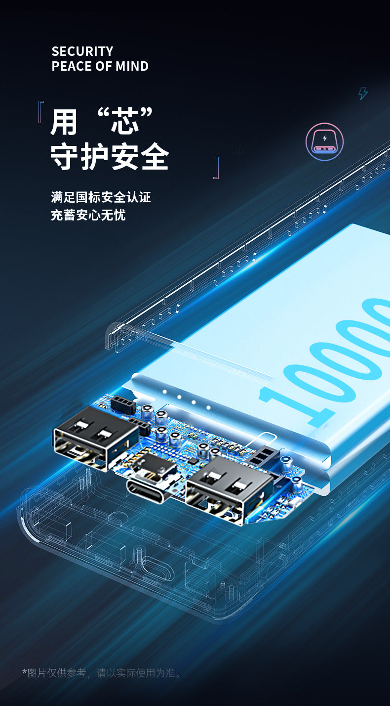 Wholesale multifunctional mini power bank heating suit Customized Large Capacity Mobile Power Bank for Air Conditioning Clothing LOGO