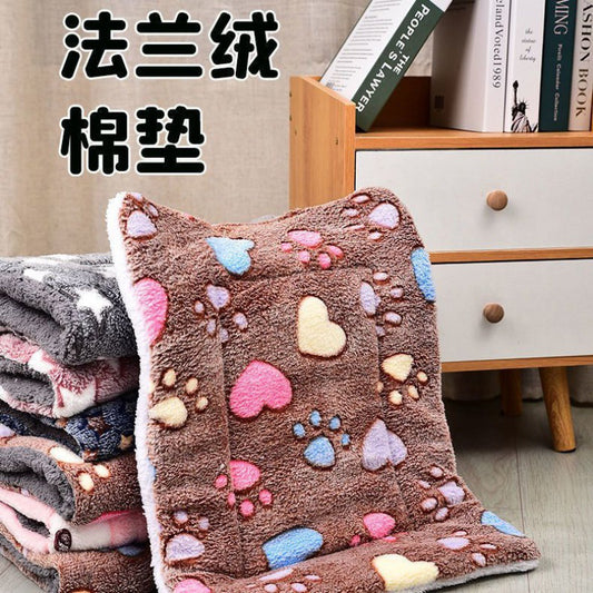 Dog Mat Warm Thickened Cat Mat Winter Thickened Mat Cat Cage Cat Dog Universal Dog Sleeping Mat Dog Bed Mat