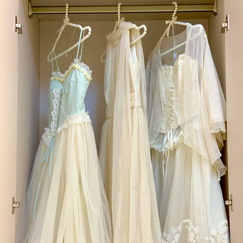 2025Summer New Style Women's Sweet and Spicy Strap Dress Light Color High-end Feel Wholesale Source