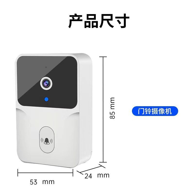 Factory Wholesale Intelligent Visual Doorbell Wireless Remote Home Surveillance Video Intercom HD Night Vision Capture