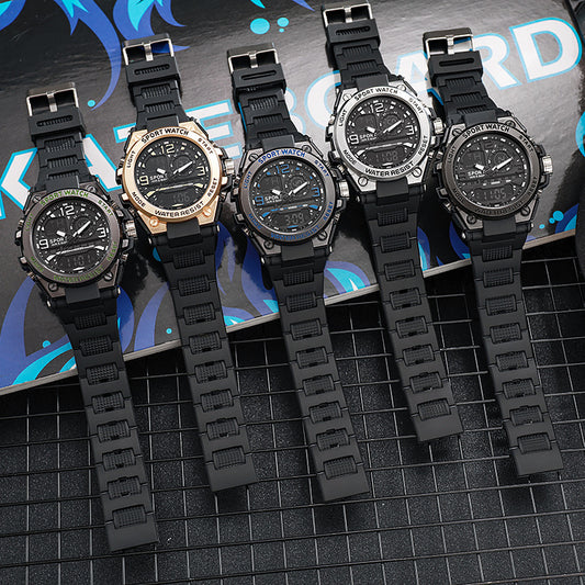 Men's New Series Electronic Watch Special Forces Style Digital Student Watch Men's Anti-fall Alloy