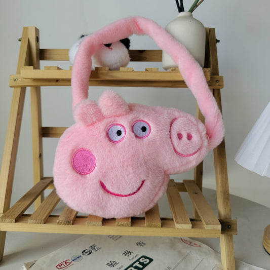 Manufacturer Wholesale Plush Handbag81-inch Claw Machine Doll Cartoon Cute Plush Toy 8inch Claw Machine Toy