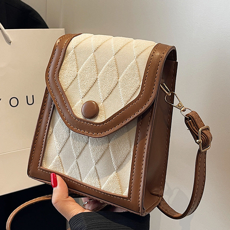 Commuting high-quality crossbody bag for women2023New stylish versatile women's shoulder bag ins Fashionable Phone Bag