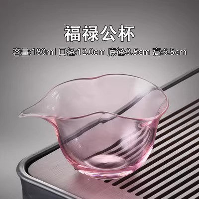 Teapot with Pink Handle Butterfly Teapot High Borosilicate Heat-Resistant Glass Teapot Electric Ceramic Stove Special Tea Brewing Teapot Flower Tea Teapot
