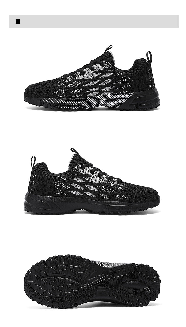 Men's New Low-Top Mesh Shoes Lightweight Comfortable Cushioned Sneakers Outdoor Fashion Versatile Casual Men's Shoes