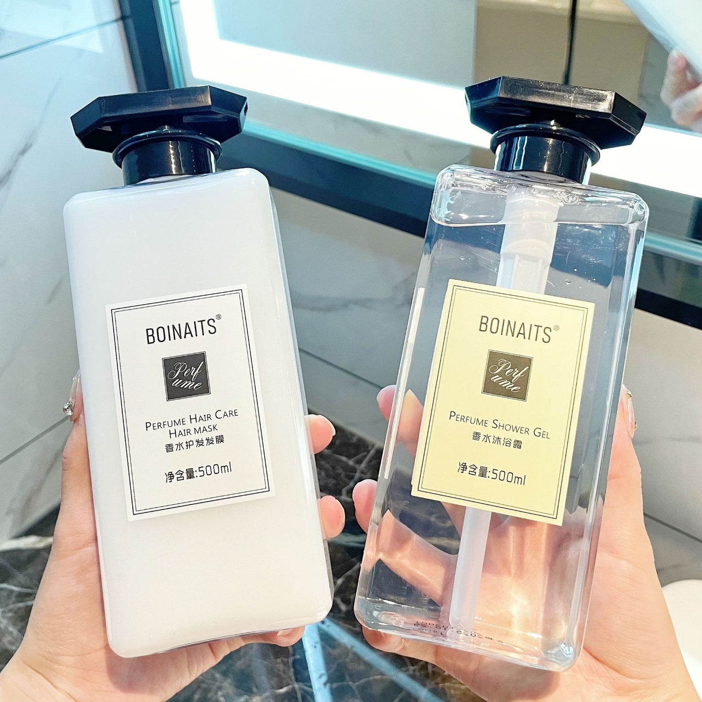 BOINAITS Perfume Shampoo Conditioner Body Wash Long-lasting Fragrance Hair Care Set Shampoo Manufacturer Wholesale