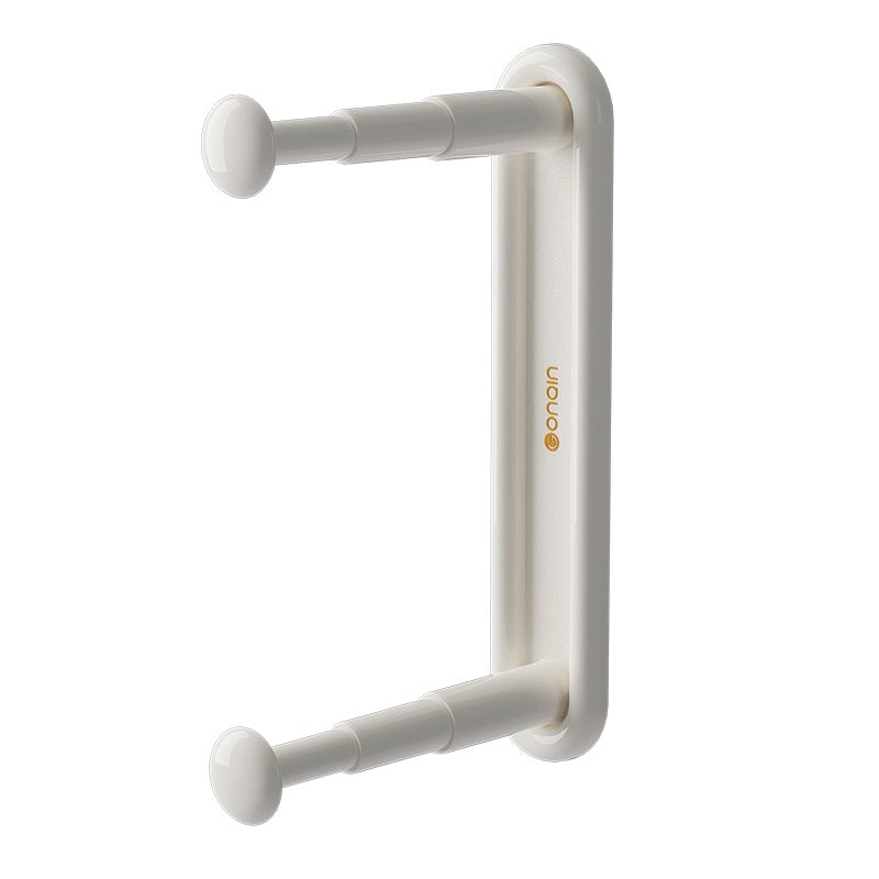 Hanger Storage Artifact No-Drill Household Wall-Mounted Retractable Storage Rack Wall Hanger Storage Shelf