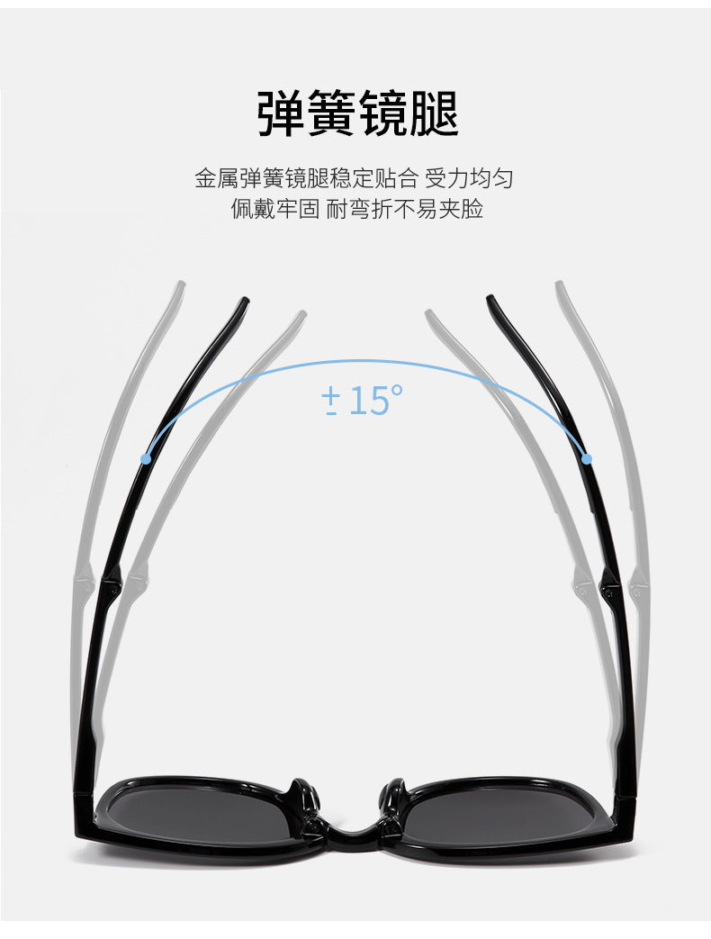 TRP20314Wood Nine10Yes Folding Polarized Sunglasses Flat Nylon1.5Sunshade and Sun Protection Portable Sunglasses