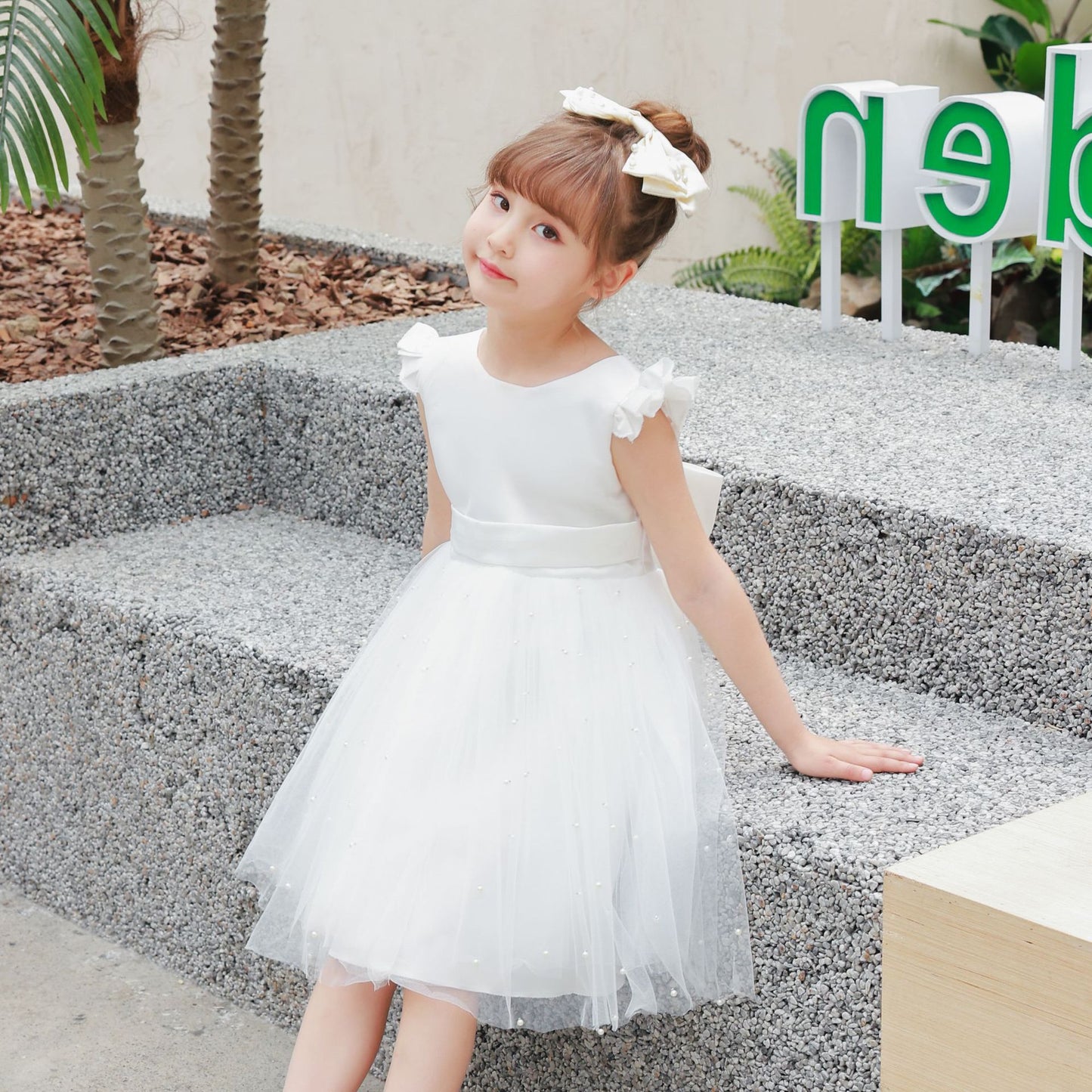 Girls' Princess Dress Puffy Dress