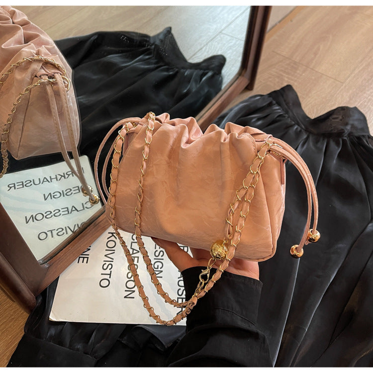 Popular Bags for Women This Year2024New Style Crossbody Bag for Women ins High-end stylish versatile single-shoulder chain bag for women