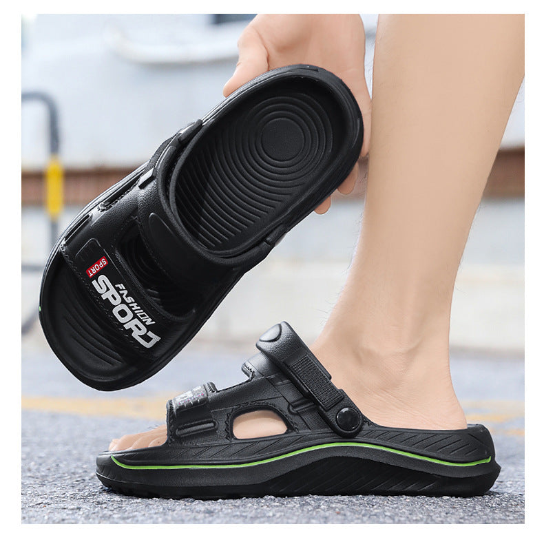 Men's Summer Sandals2025New Outdoor Wear Comfortable Men's Anti-Slip Driving and Beach Sandals