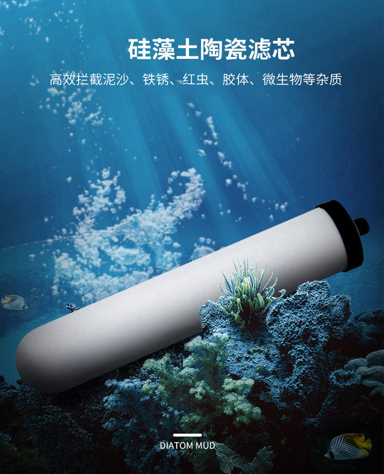 Yikai Steve Household Kitchen Filter Stainless Steel Countertop Direct Drinking Water Purifier Faucet Filter