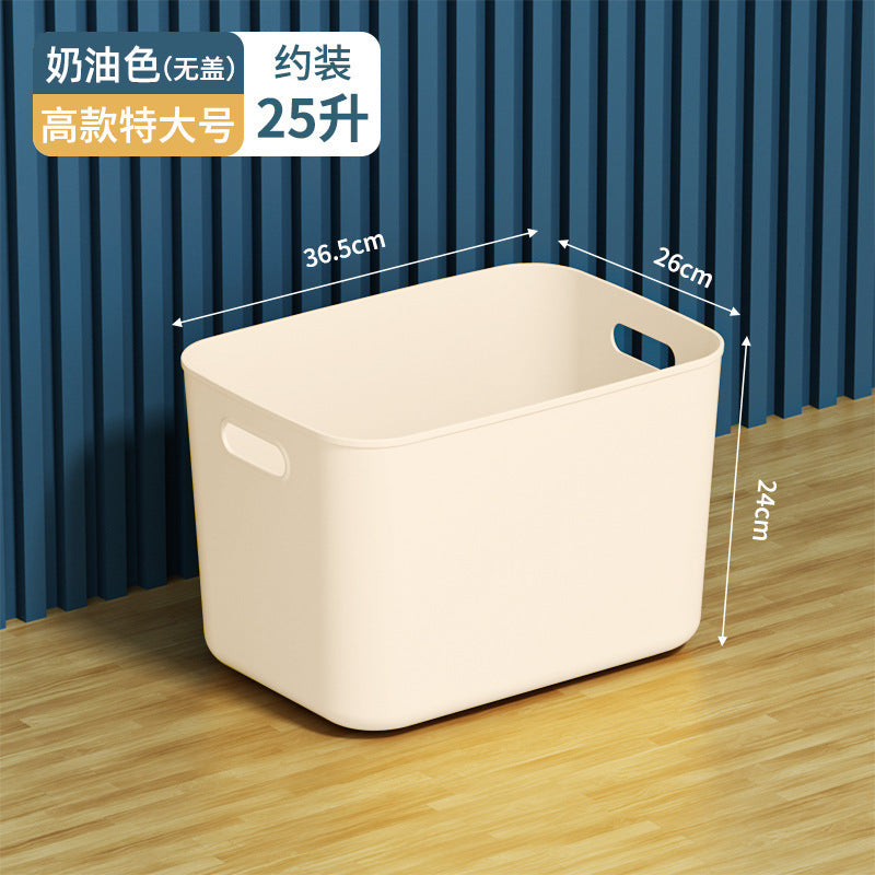 Miscellaneous Storage Box Desktop Cosmetics Retail Toy Organizer Household Plastic Storage Box Kitchen Finishing