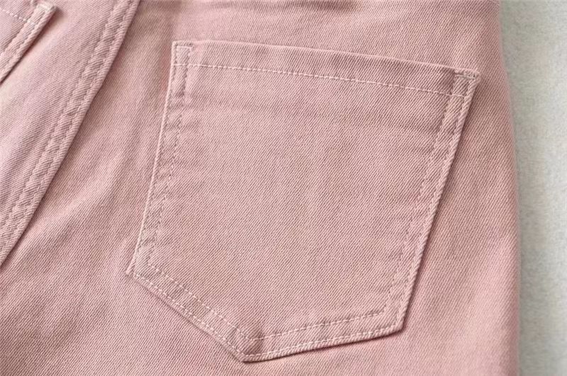 Women's Denim Shorts Summer New Korean Style Stretchy European and American Tight Hip-lifting Petite Spring Versatile Hot Pants Trend
