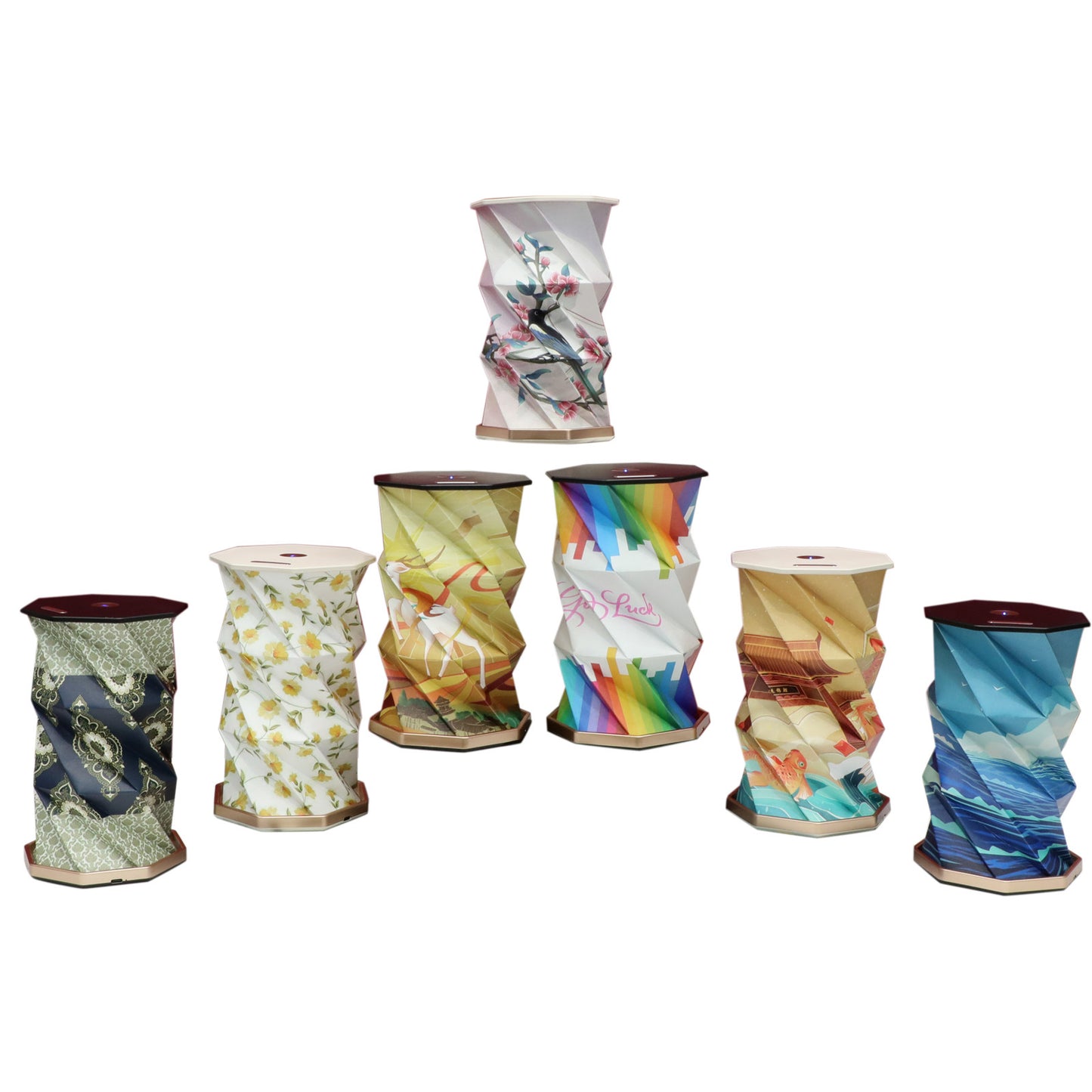 Book Lamp Nezha Folding Rotating Lantern Creative Mid-Autumn Festival Gift University Campus Cultural and Creative Anniversary Celebration Book Lamp