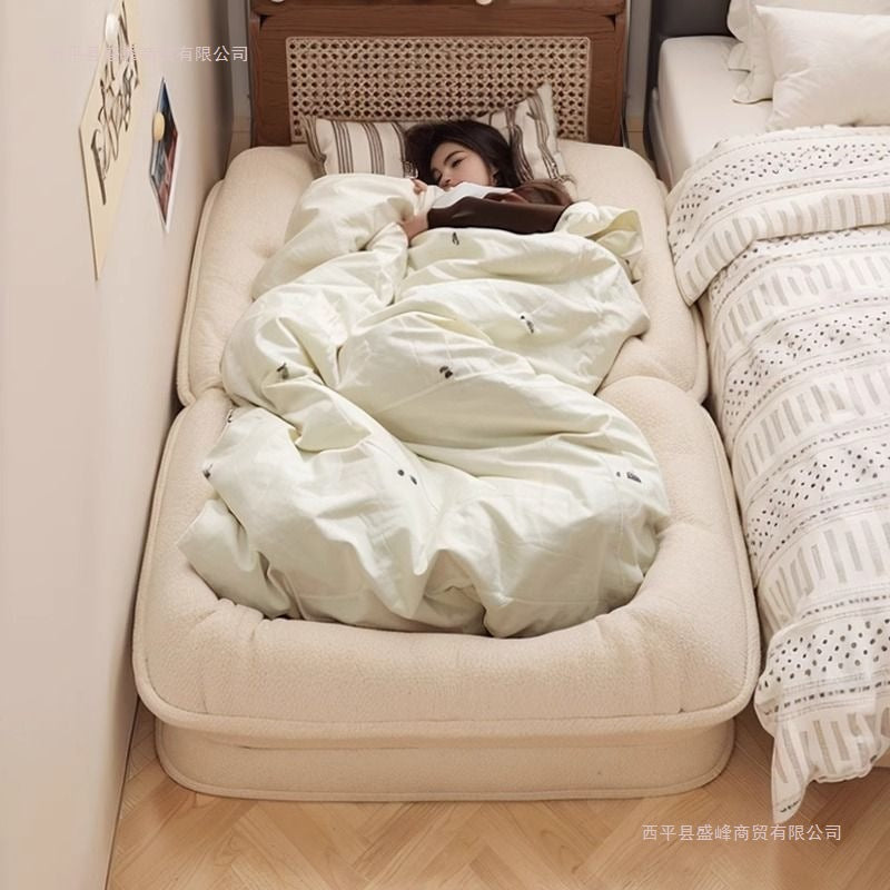 Human Dog House Lazy Sofa Recliner Bed Single Seat Foldable Dual-use Balcony Bedroom Tatami Backrest Chair
