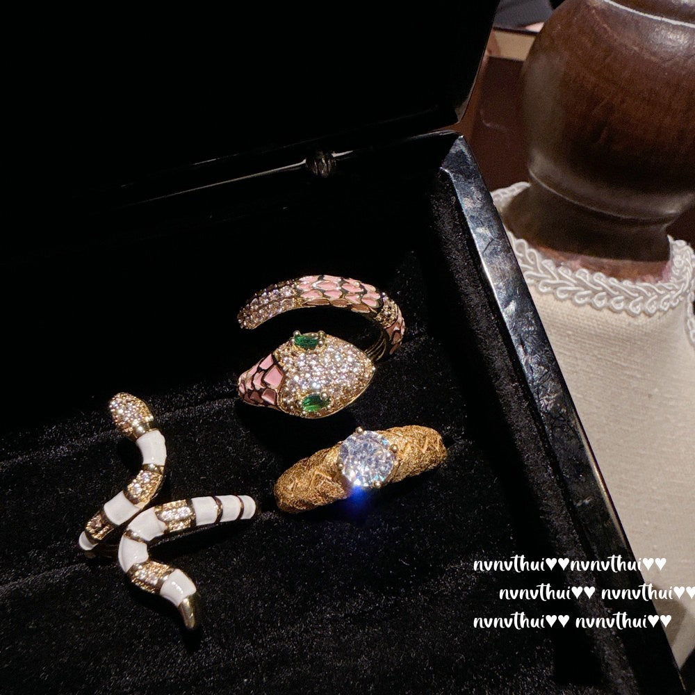 Sparkling Paphos Cloud Pattern Jellyfish Tassel Gemstone Earrings The Joy of a Rich Woman Egg-shaped Princess Pink Earrings