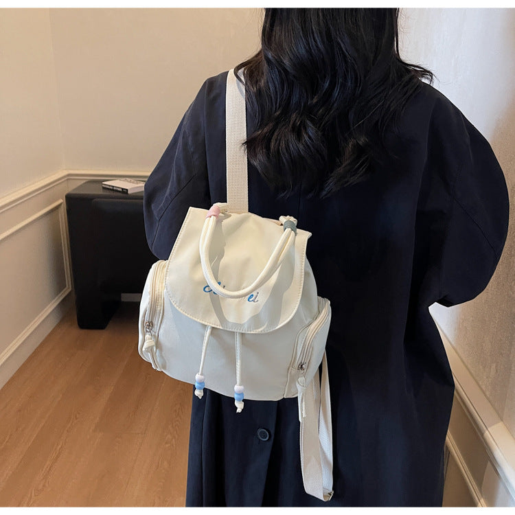 Foreign Order Fashion Super Popular Fresh Style Women's Backpack2025New Trendy and Stylish Handbag Commuting Small Backpack for Women