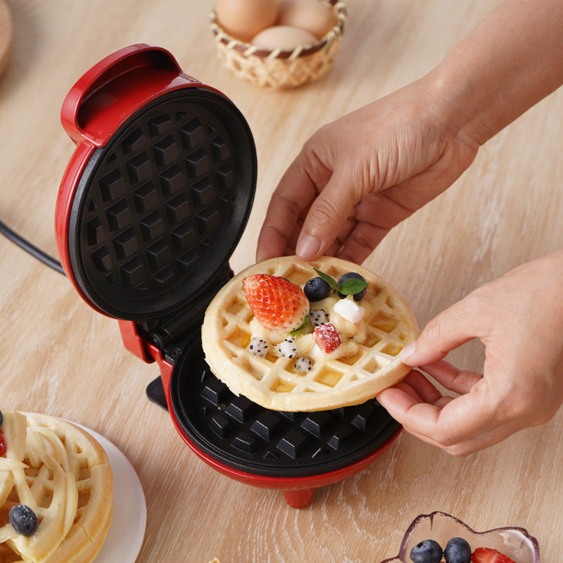 Mini Waffle Maker maker waffle Home Use Children's Breakfast Machine Portable Electric Griddle Light Food Machine