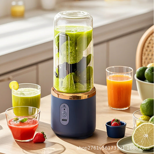 New Cross-Border Portable Rechargeable Juicer Small Juice Cup for Students and Home Use Multifunctional Juicer Cup