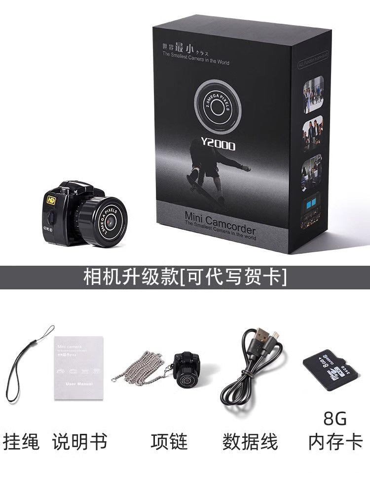 Mini Student Party Thumb Camera Campus ccd Digital birthday gift photo and video children's toy