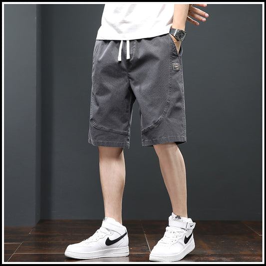 Men's Summer Shorts Trendy Brand ins Bestselling Loose Fit5Men's Casual Thin Five-Point Shorts for Outdoor Wear
