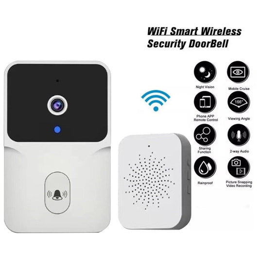 Factory Wholesale Intelligent Visual Doorbell Wireless Remote Home Surveillance Video Intercom HD Night Vision Capture