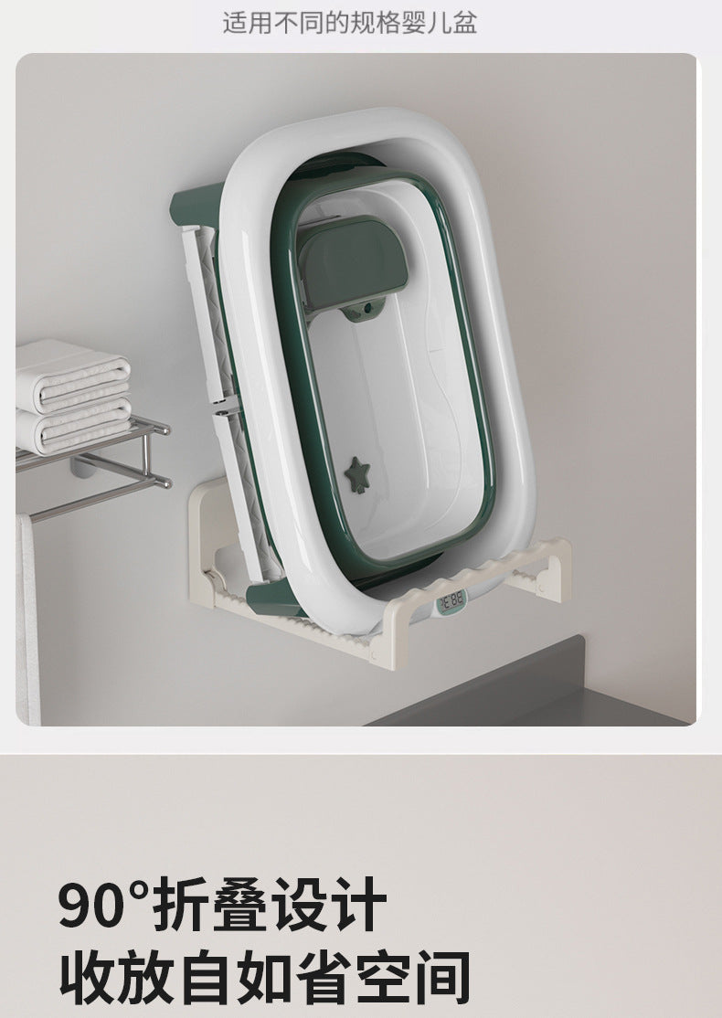 Washbasin Rack Hook No-Drill Kitchen Wall-Mounted Storage Rack Home Bathroom Wall-Mounted Basin Organizer Shelf