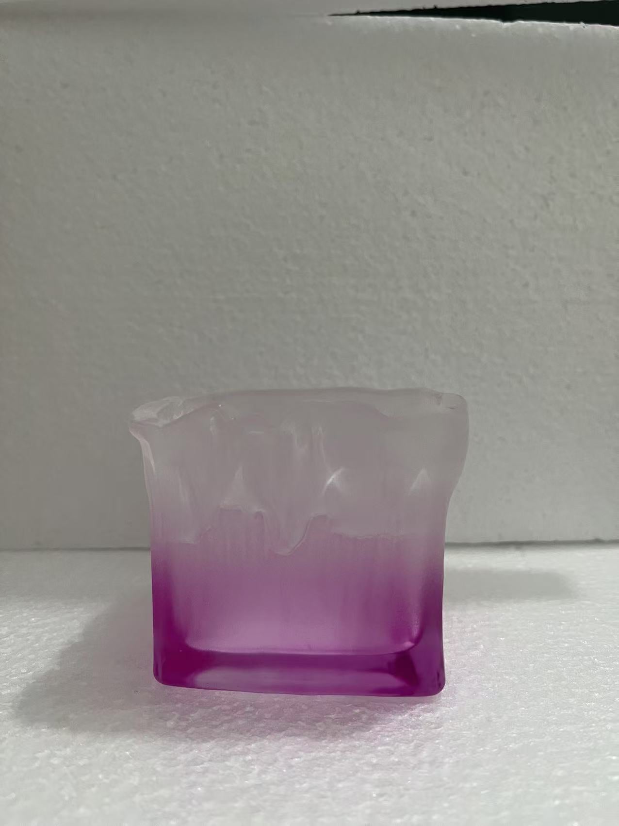 ins Fashionable Classic Creative Home Bedroom Hotel Office Trendy Glacier Glass Ashtray