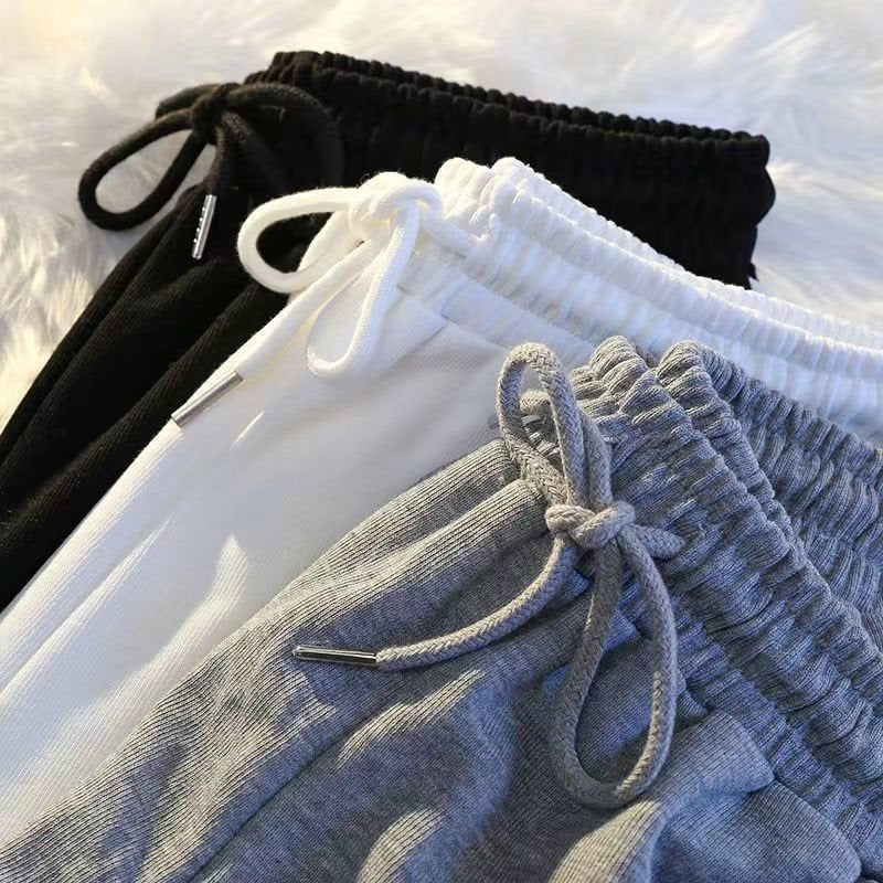 Sports Shorts Homewear for Women Summer Lazy Style Running Shorts Sleep Shorts Petite Morning Jogging Trendy Three-Quarter Cross-Border