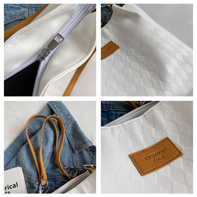 Large Capacity Bag Women's Bag2025Summer New Style Niche Commuter Bag Versatile Shoulder Bag Tote Bag Wholesale