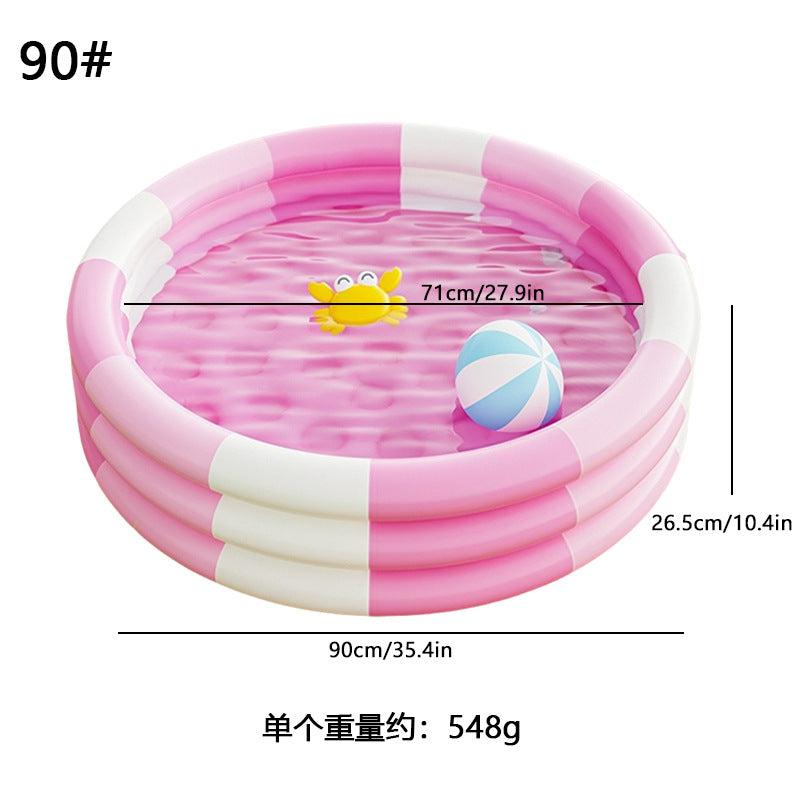 Cross-Border Children's Inflatable Swimming Pool Home Family Pool Thickened Plastic Baby Infant Swimming Pool Ocean Ball Pool