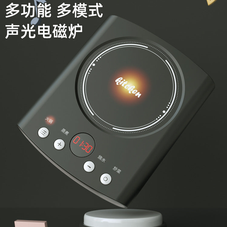 Free shipping children's pretend play kitchen toys Girl Cooking Induction Cooker Stir-fry Vegetable Fruit Cutting Fun Knife Holder Kitchenware