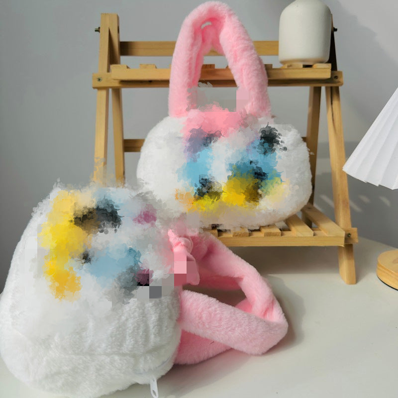 Manufacturer Wholesale Plush Handbag81-inch Claw Machine Doll Cartoon Cute Plush Toy 8inch Claw Machine Toy